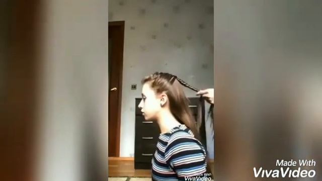 Лёгкие причёски в школу Back to school✨❤️ смотреть онлайн