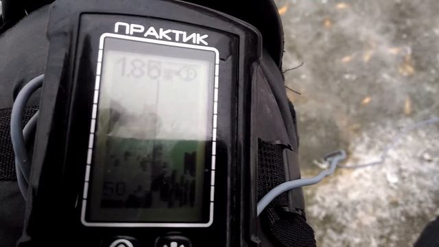 Эхолот Практик 6 рыба на экране. смотреть онлайн