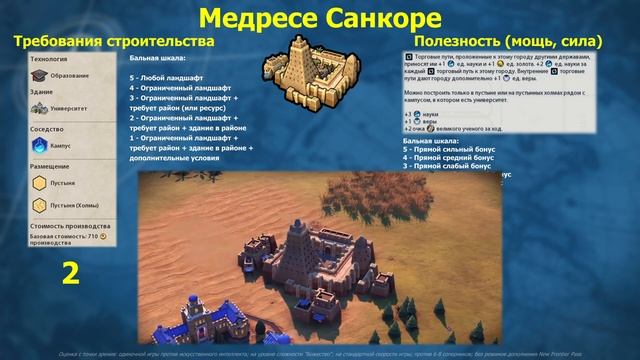 Рейтинг чудес света Средневековья. Килва-Кисивани в деталях. Мини гайд Цивилизация 6 смотреть онлайн