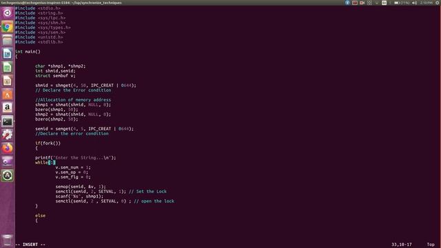 Linux System Programming-(Part-9) - Full-Duplex Communication using Semaphore and Shared Memory смотреть онлайн
