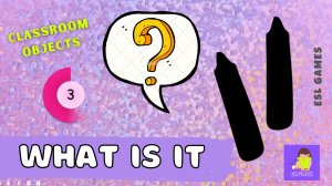 What's this? School supplies | English Vocabulary Guess the silhouette Game for kids (ESL)