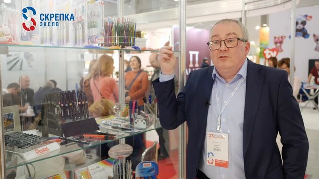 Новинки с выставки Скрепка Экспо 2020, компания Pentel смотреть онлайн
