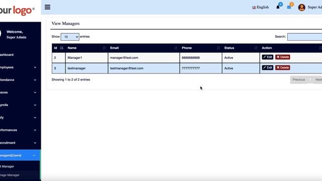 User Management System - Employee Management Software смотреть онлайн