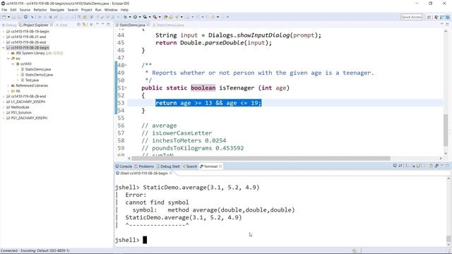 CS 1410 - Fall 2019 - Lecture 4 - Part 1 смотреть онлайн