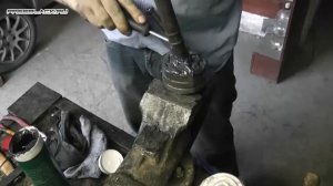 Пример замены пыльников и смазки на ШРУСах