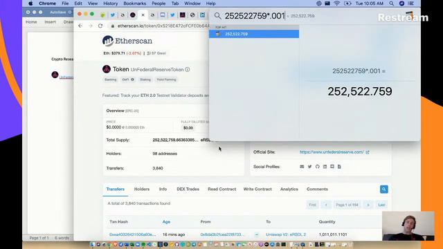 Crypto Research Livestream смотреть онлайн