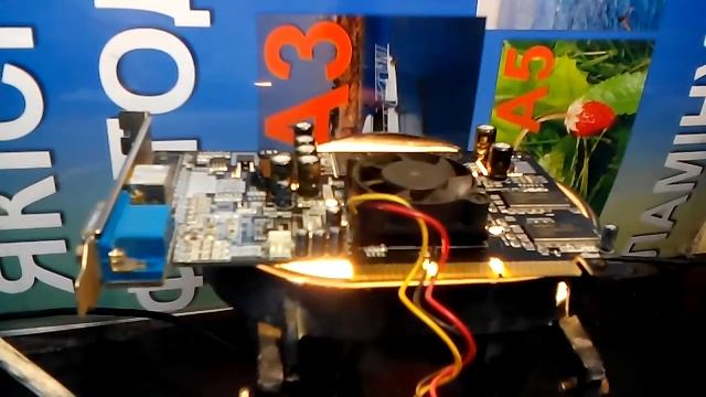 Удачный ремонт видеокарты - попытка устранить артефакты на видеокарте АGP смотреть онлайн