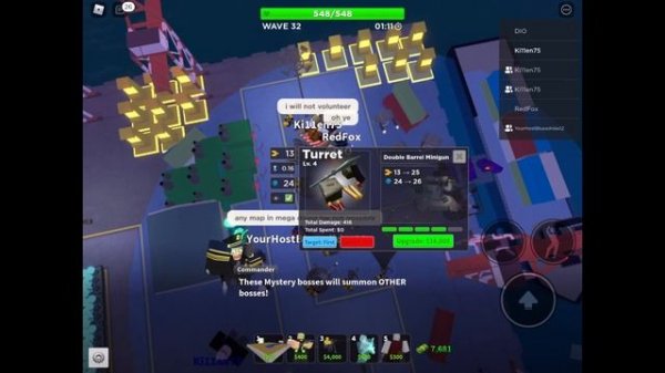 Tower Defense Simulator Turret Only + Early game towers, supports | Roblox