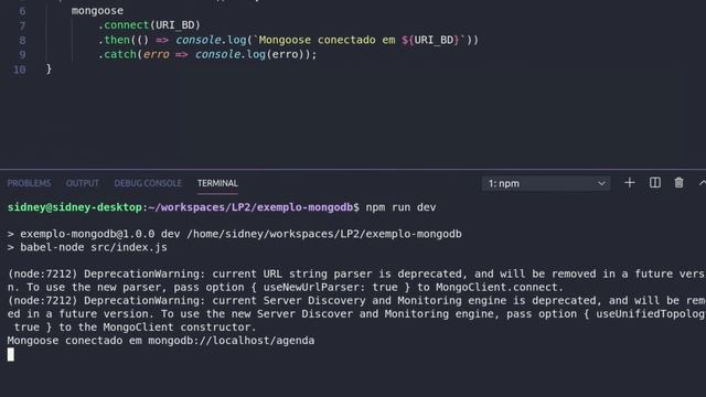 Linguagem de Programação 2 - Conexão com o MongoDB - Aulas da Quarentena смотреть онлайн