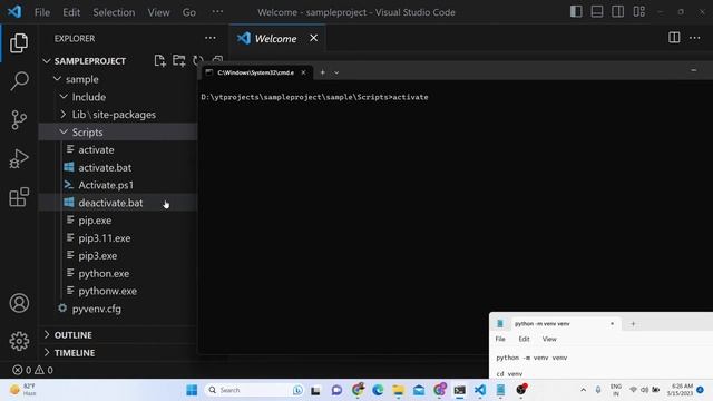 [Solved] Django-admin is not recognized as an internal or external command Using Virtual Environmen смотреть онлайн