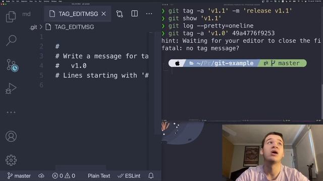 Git By Example 3 - Logging & History смотреть онлайн