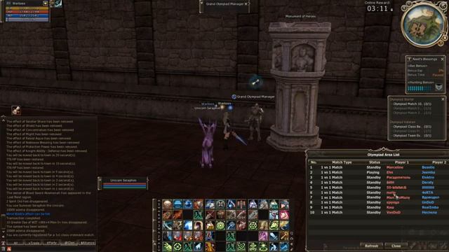 Lineage 2 High Five - Elemental Master - Today's Olympiad session (10 fights) | WarBoss смотреть онлайн