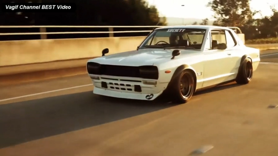 Nissan Skyline Hakosuka JDM Legends Vagif Channel смотреть онлайн