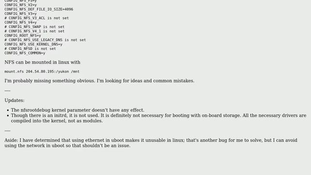 NFS root filesystem doesn't mount at boot (2 Solutions!!) смотреть онлайн