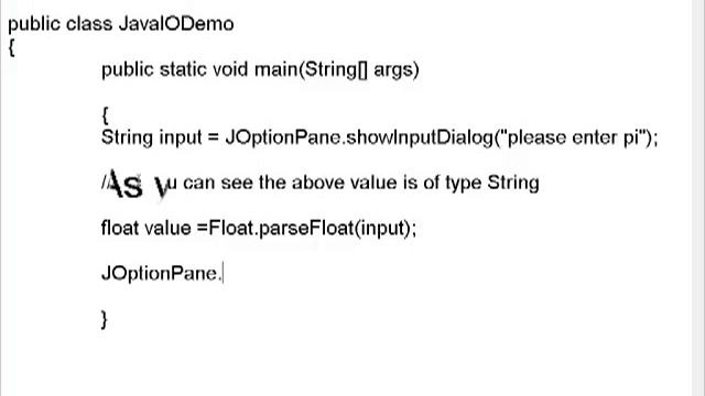 Java input output with GUI смотреть онлайн