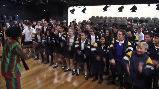 Year 7 Instrumental Music - African Drumming Workshop смотреть онлайн
