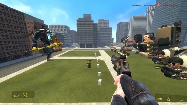 I MOVED INTO TITAN TV MAN AND EVOLUTION + UPGRADED TVMAN- Garry's Mod смотреть онлайн