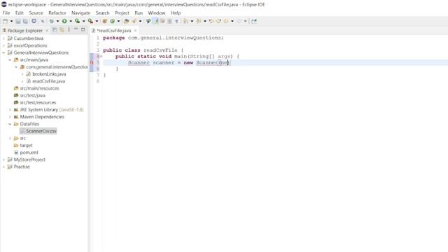 How to Read Data from CSV file in Java | Reading a CSV with Scanner Example in Java смотреть онлайн