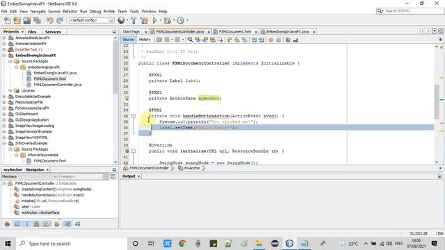 Embedding Swing Components in JavaFX Applications | JavaFX Tutorial for Beginners смотреть онлайн