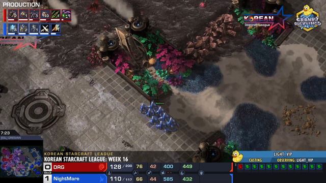 DRG vs NightMare - ZvP | Korean Starcraft League: Week 16 | Weekly StarCraft 2 Tournament смотреть онлайн