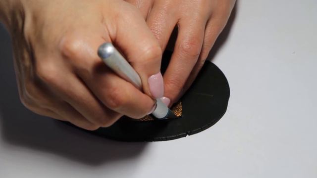 Мастер-класс: Кулон "Бронзовый закат" из полимерной глины FIMO/polymer clay tutorial смотреть онлайн