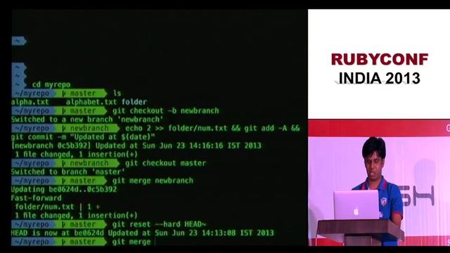 RubyConf India 2013 Inside Git Guts with Ruby by Shadab Ahmed смотреть онлайн