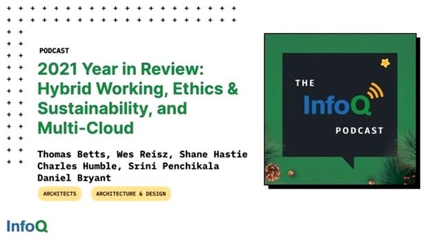 The InfoQ Podcast 2021 Year in Review: Hybrid Working, Ethics & Sustainability, and Multi-Cloud смотреть онлайн