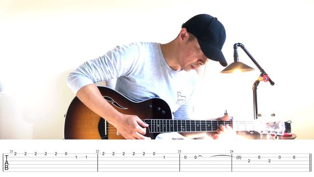 Billie Eilish - Billie Bossa Nova [4k 60FPS] (Easy Acoustic Guitar Cover + Tutorial Tabs) смотреть онлайн
