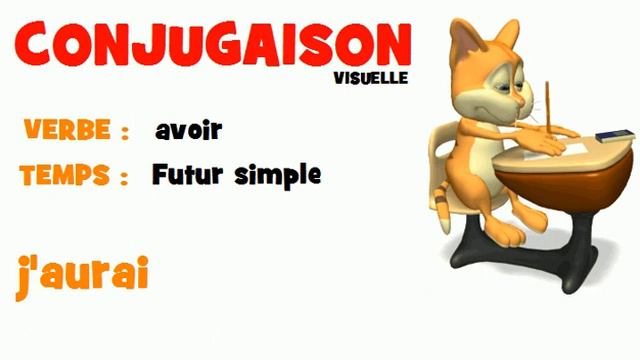 FRENCH VERB = avoir = Futur simple смотреть онлайн