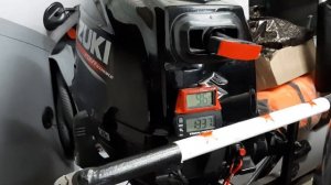 Перегрел лодочный  мотор SUZUKI  DF 6 AS.