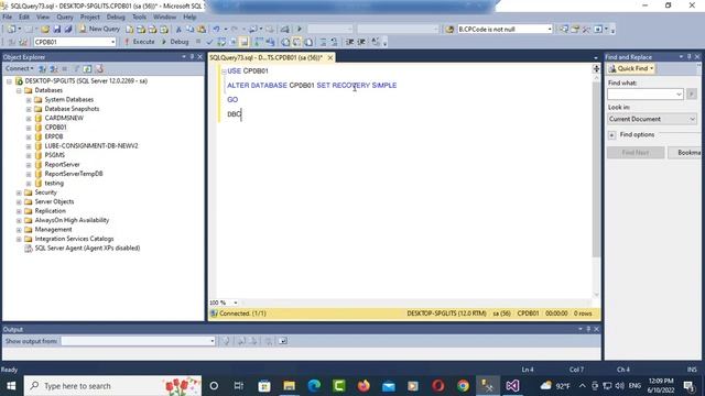 How to Clear SQL Server Transaction Log to Regain Space смотреть онлайн
