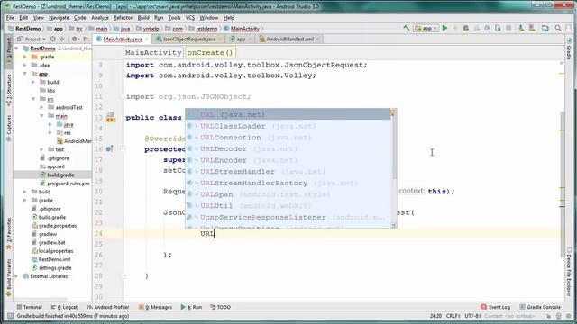 How to Call REST API in Android смотреть онлайн