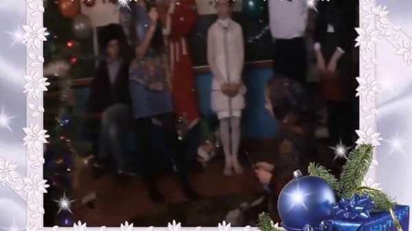 Ихрек. Новогодний утренник 2015. Ихрекская СОШ