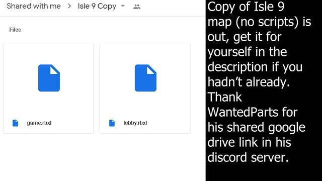 Roblox Isle 9 ENTIRE MAP DOWNLOAD смотреть онлайн