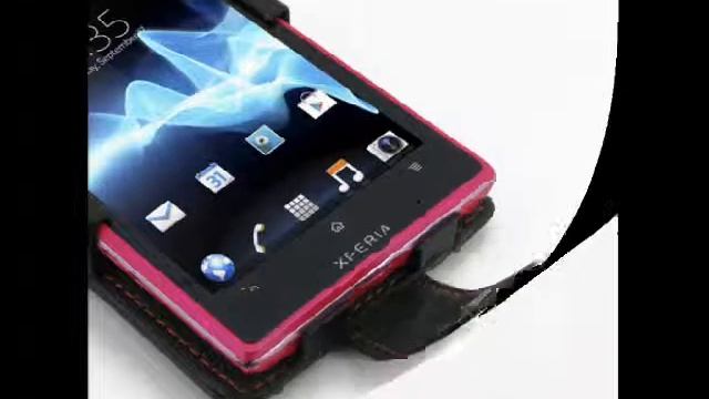PDair Leather Case for Sony Xperia Acro S LT26W - Flip Type (Black/Orange Stitch) смотреть онлайн