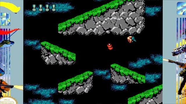 Super Contra (Super C) NES No Death Run Walkthrough смотреть онлайн