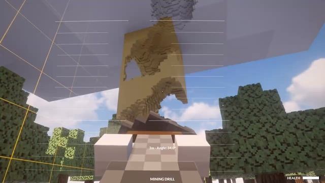 Mining Drill in Realistic Minecraft VILLAGE in TEARDOWN смотреть онлайн