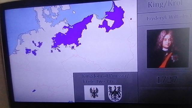 История Пруссии на карте (1526-1935) смотреть онлайн