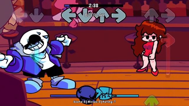 Friday Night Funkin' VS Ft. Sans | Undertale (FNF Mod/Hard) смотреть онлайн