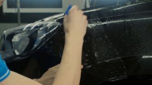 Полная инструкция по установке пленки Brontero на автомобиль Лада Гранта