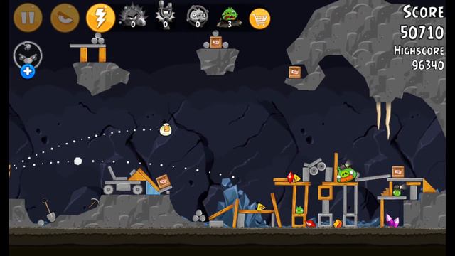 Angry birds classic mine and dine (theme 2) level 1 to 15 смотреть онлайн