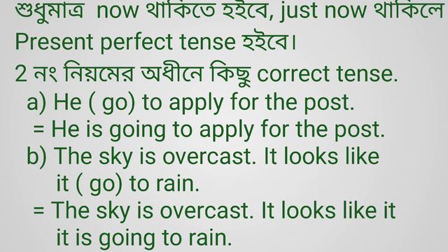 Correct tense of Present continuous explained in Bengali for clear understanding. смотреть онлайн