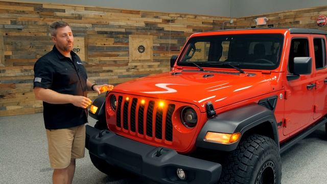 Oracle Lighting Pre-Runner Style LED Grille Light Kit for Jeep Wrangler JL & Gladiator JT смотреть онлайн