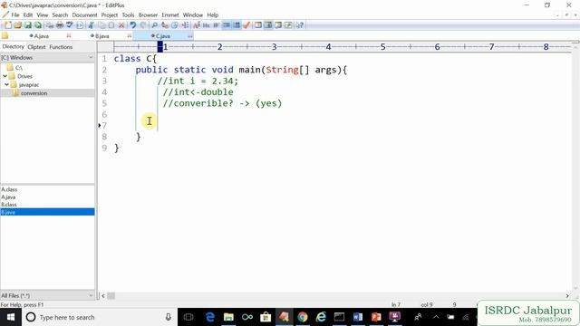 Conversion and Casting in JAVA ~ Chapter - 3 смотреть онлайн