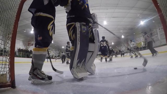 Junior Hockey Vlog Ep. 23 Mic'd | Playoffs Game 3 | Fighting To Keep The Season Alive | GoPro [HD] смотреть онлайн