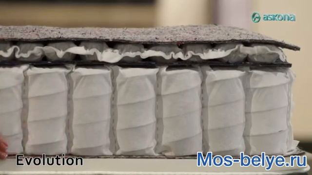 Ортопедический матрас Askona Evolution. смотреть онлайн