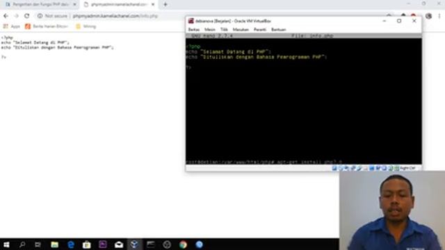 #8 Administrasi Server Linux Mengkoneksikan Apache MySQL dan PHP7 0 Pada Debian смотреть онлайн
