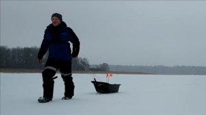 ЩУКА на ЖЕРЛИЦЫ. Зимняя рыбалка в марте Подмосковье 2021