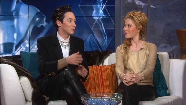 Johnny Weir, Bob Costas 2/20/14 смотреть онлайн