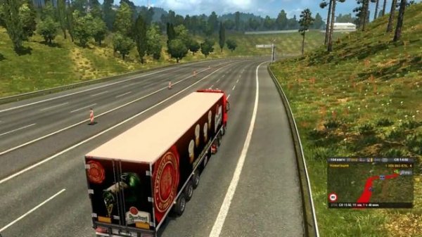Euro Truck Simulator 2. Мод: Пак грузов и прицепов. Trailers and Cargo Pack v3.5 (Ссылка в описании